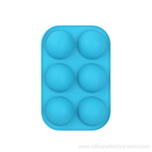 Silicone Chocolate Mould Small Half Round Mould